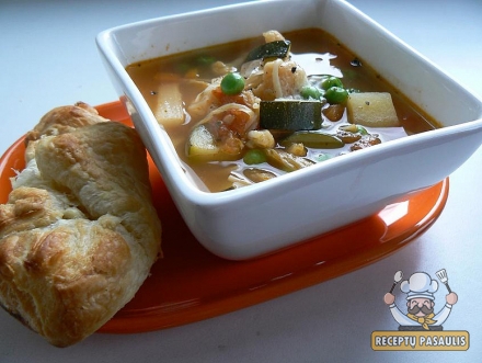 Minestrone - itališka daržovių sriuba