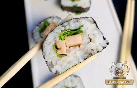 Vištienos sushi - vištiena kitaip