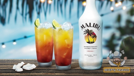 Malibu kokteilis