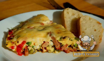 Itališkas omletas (frittata)