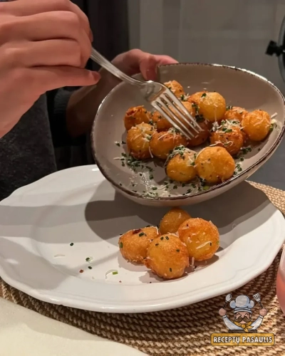 Bulvių kroketai su Gouda sūriu