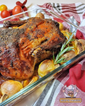 Anties marinavimas: Antis medaus - garstyčių padaže