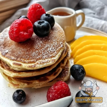 Purūs blynai "Storuliai" su rūgpieniu