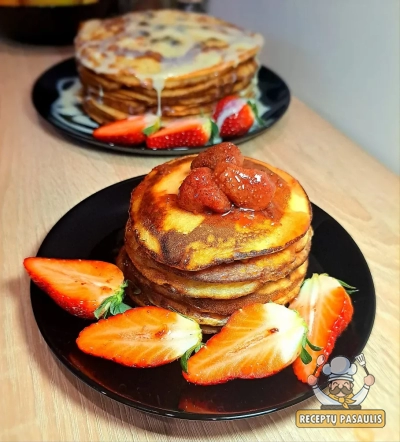 Lietiniai blynai su majonezu - geriausias receptas