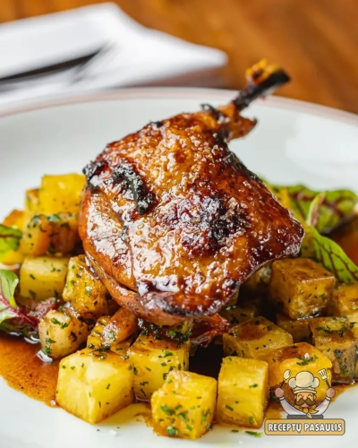 Confit de canard - antienos kulšelės prancūziškai