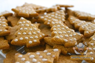 Kalėdiniai meduoliniai sausainiai