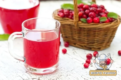 Spanguolių kisielius (Kalėdoms ar Kūčioms)