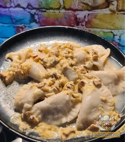 Paprasti naminiai koldūnai su mėsos įdaru