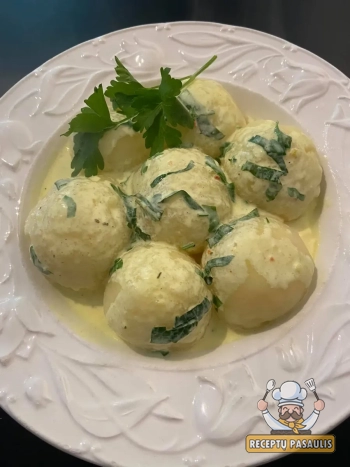 Tarkuotų bulvių kukuliukai