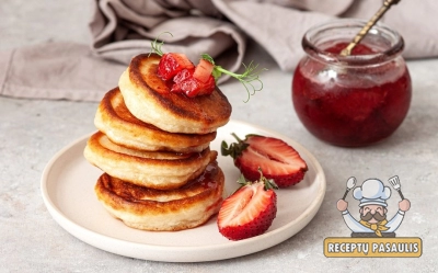 Greiti ir purūs mieliniai blynai