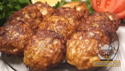 Šviežių kopūstų kotletai su manais