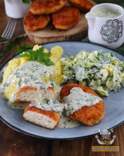 Krapų ir kaparėlių padažas prie žuvies patiekalų