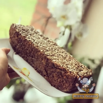 Sėklų duona be miltų - geriausias receptas