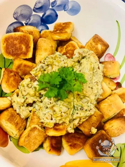 Bulvių švilpikai su varške