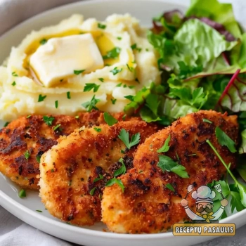 Vištienos kotletai su bolivine balanda