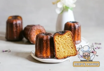 Skaniausios kanelės: Canelés (cannelés) de bordeaux