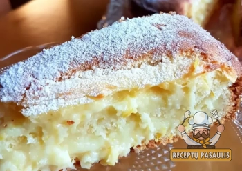 Citrininis obuolių pyragas