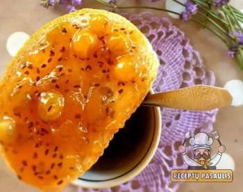 Agrastų uogienė su apelsinais