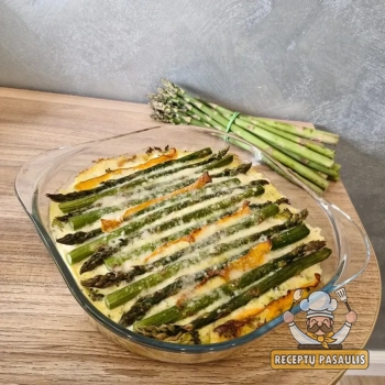 Smidrų - brokolių apkepas su vištiena