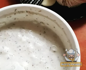 Česnakinis picos padažas