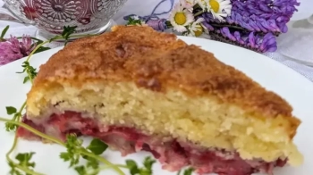 Prancūziškas braškių pyragas