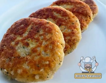 Grikainiai - skanūs grikių kotletai su varške ir sėlenomis