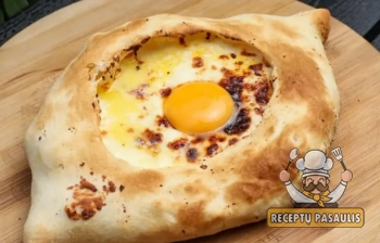 Gruziniškas chačiapuri - geriausias receptas