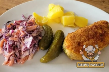 Kitokie - greiti Kijevo kotletai su varške