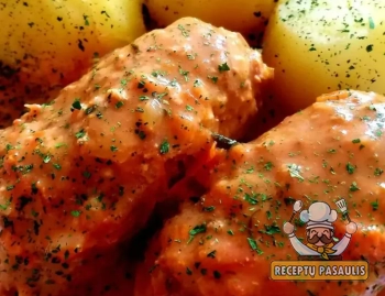 Netikri tinginių balandėliai su daržovėmis kepti orkaitėje