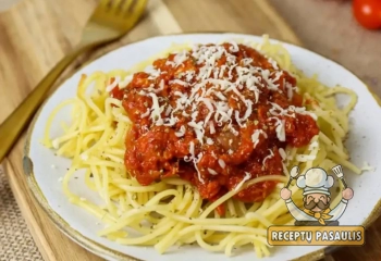 Makaronai su kreminiu tuno padažu