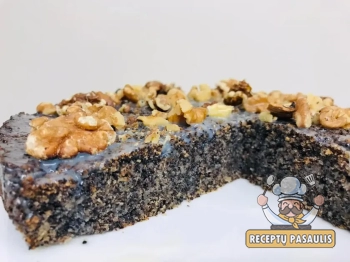 Paprastas aguonų pyragas