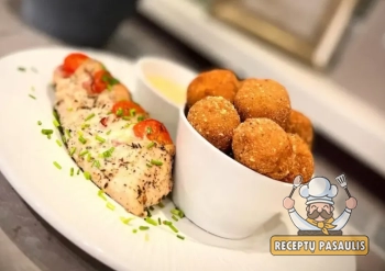 Bulvių kroketai su sūriu