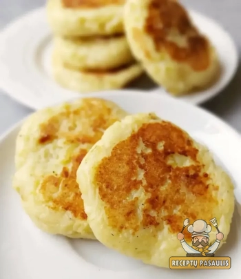 "Kaimiškos" močiutės keptos bulvinės bandelės iš vaikystės