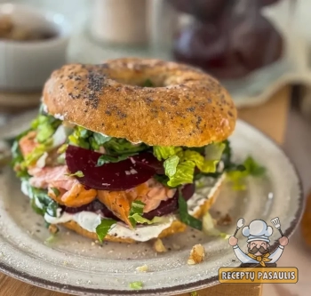 Baltymingi varškės beigeliai be mielių