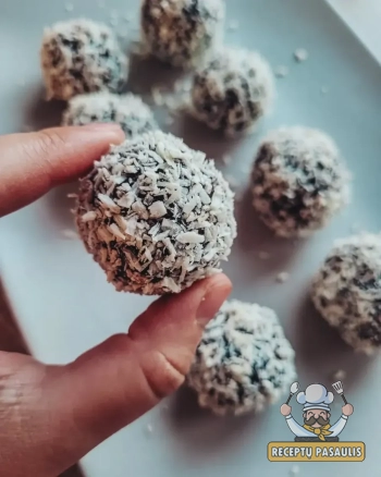 Sveiki, nekepti Brownie Balls (energijos kamuoliukai) be cukraus
