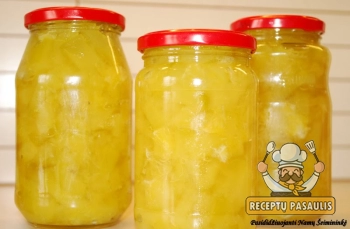 Cukinijų - apelsinų uogienė