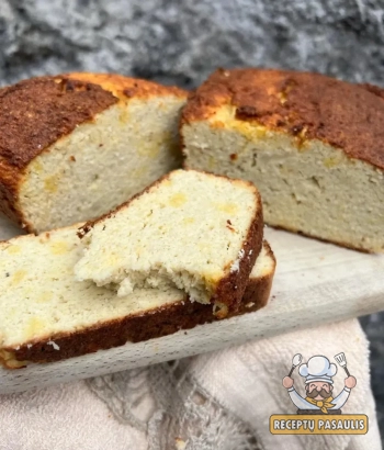 Naminė kalafiorų duona su migdolų miltais