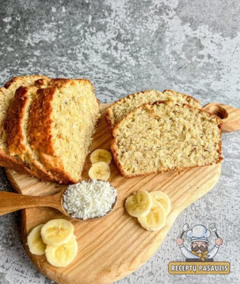 Mielinė bananų ir medaus duona