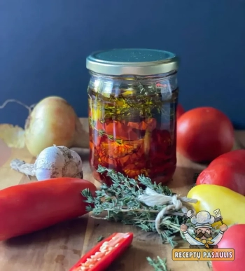 Džiovinti pomidorai aliejuje