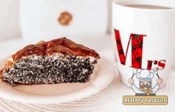 Močiutės aguonų pyragas