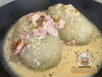 Patys skaniausi cepelinai - didžkukuliai su mėsa