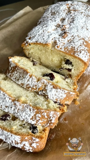 Purus senovinis sviestinis keksas