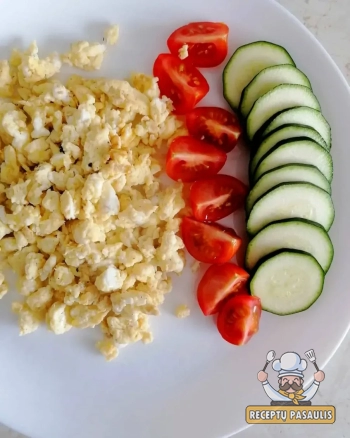 Virta, plakta ir sveika kiaušinienė su pienu