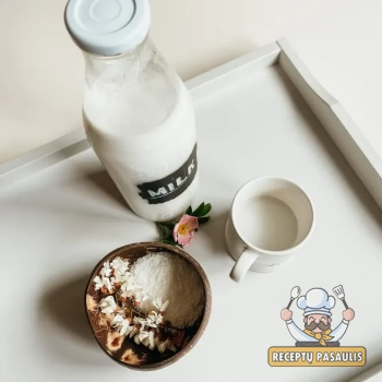 Naminis kokosų pienas be laktozės