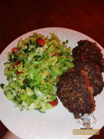 Kalakutienos kepenėlių kotletai - kepsniukai