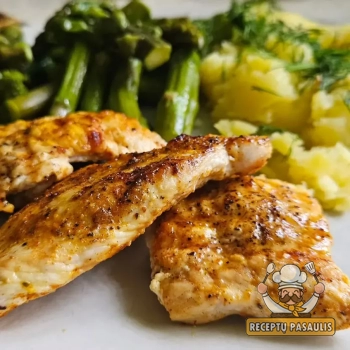 Sultingos vištienos krūtinėlės marinatas