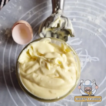 Naminis majonezas su Dižono garstyčiomis