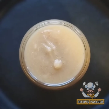 Naminė obuolienė be cukraus