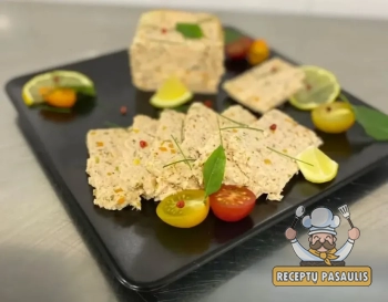 Terrine de saumon - Prancūziškas lašišų paštetas