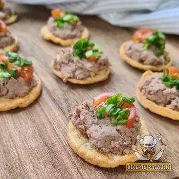 Karališkas paštetas iš veršienos kepenėlių